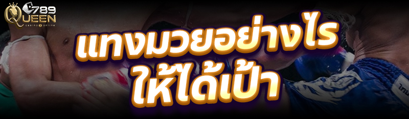 แทงมวยอย่างไร ให้ได้เป้า